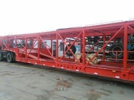 Quality Direct Car Carrier Skeletal Trailer for 8 to 10 Cars Customizable and Double Classis wholesale