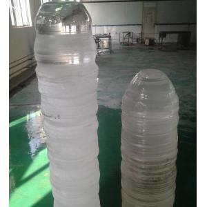 Round Shape Quartz Glass Ingot High Temperature Resistant For Optics