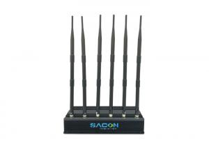 Cheap DC12v Car Cell Phone Signal Jammer Non Adjustable For Conference Rooms / Museums for sale