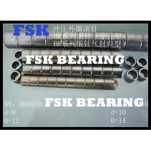 Drawn Cup HK1214 RS Needle Roller Bearings One Side Seal Type with Open Ends