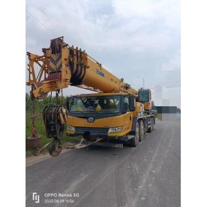 China Xg Mobile Truck Crane 50 Tons Folding Hydraulic Mobile Crane with and 4 Shaft Number on sale