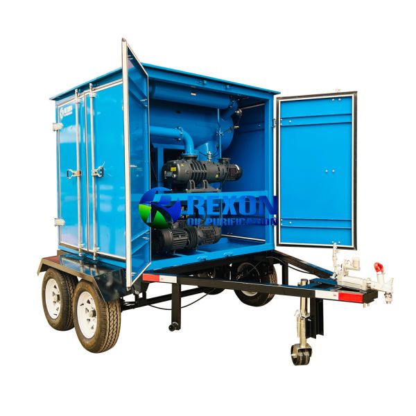 Mobile Trailer Type Transformer Oil Filtration Plant for Transformer Oil