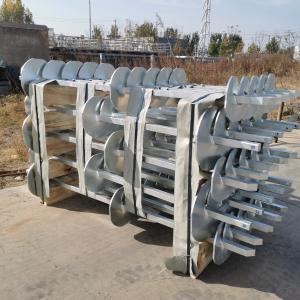 Prefabricated Galvanized Helical Earth Screw for House Ground Foundation