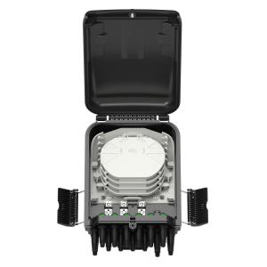 PC ABS 16 Cores FTTH Fiber Optic Terminal Box for Wall and Pole Mounting in