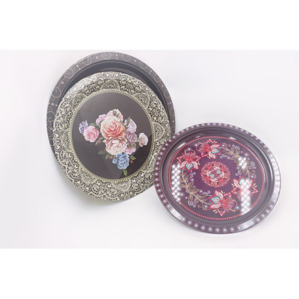 Quality 30cm Restaurant Events Flower Bone Plate For Party Decorative wholesale