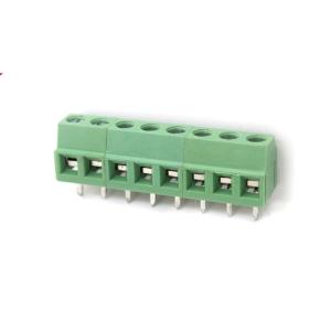 Cheap 3.81mm Pitch PCB Mounted Screw Terminal Blocks 2P 3P Jointed for sale