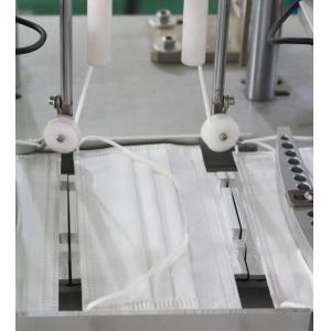 Automatic head handing mask ear loop sealing making machine
