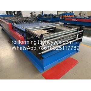 Corrugated 380v 15m/Min Double Layer Roll Forming Machine