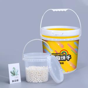 ISO9001SGS Certified 1L Clear Plastic Bucket for Yogurt Packaging Heat Transfer