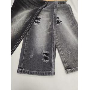 TWILL Non-Stretch 9.4oz Denim Fabric BLACK/BLACK With 10*10 Construction For