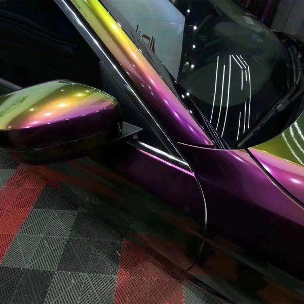 Enchanted Lavender Color PPF Film Peelable Warm Reactive Heat Healing