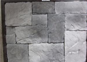 Cheap Durable Faux Stone Wall Tiles , Faux Stone Veneer Exterior / Interior Wall Decoration for sale