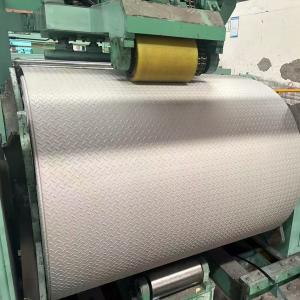 Grade 304 316L 2205 Stainless Steel Checkered Plate Smooth Back Side Thickness 3