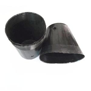 Manufactory custom design soft PS PVC plastic 1 gallon pots for tree flower