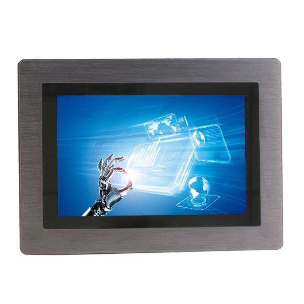 Aluminum Bezel 10.1inch Panel Pc Windows Cooling Heat Sink