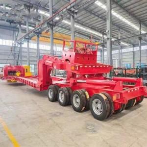 Customizable Hydraulic Multi Axle Trailer For Van Type Transportation