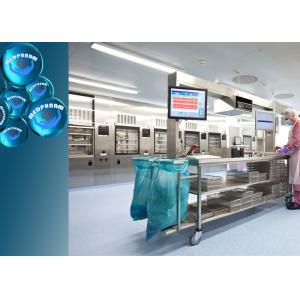 SS304 Sliding Door With Steam Generator Horizontal Autoclaves For Research