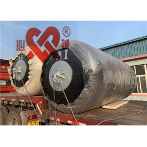 2.0m Diameter Polyethylene Foam Filled Fenders 3.5m Length For Barge Boats