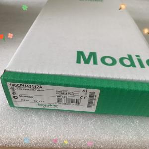 SCHNEIDER 140CPU43412A CPU Module 2 Modbus RS232 Internal RAM 896KB New