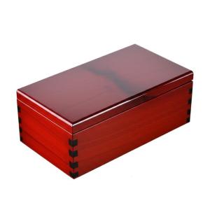 Wooden Bottle Presentation Box Multi Functional With Glossy Lacquer