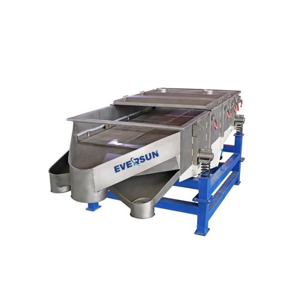 1 - 5 Layers Linear Vibrating Sieve Screen With Double Vibration Motor For