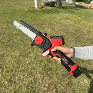 Mini 6Inch Cordless Power Chainsaw With 16.8V Lithium Ion Battery
