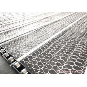 High Precision Chain Link Conveyor Belt , Metal Mesh Conveyor Belt Long Service