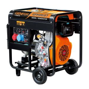 110 - 240V Small Diesel Generator , Genset Power Machine DC Fuse Protection