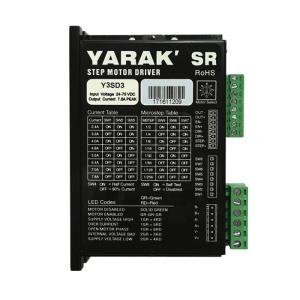 Cheap Y3SD3 7.8A 3 Phase Stepper Motor Driver With Alarm Output 24-75VDC Input Voltage 1.5 - 7.8A Current Output for sale