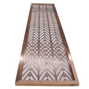 Custom high quality decorative stainless steel mesh floor to ceiling room