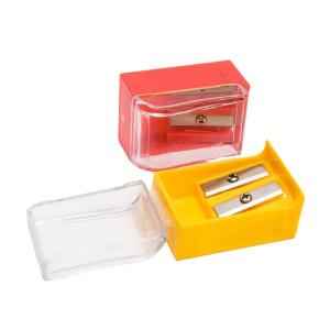 Cheap Fancy PS Plastic Double Hole Sharpener Metal Sharp Blades for sale