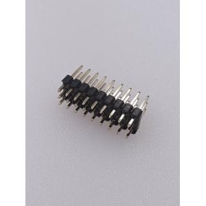 Brass Gold Plated PCB Pin Header Connector 2.54mm Pitch 3x9 P Straight