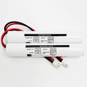 CB Certified LED Emergency Lighting Ni Cd Battery Pack 3.6 Volt SC1200mah