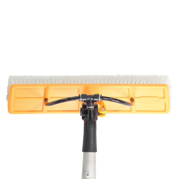 Solar Cleaning Brush 10-Meter Scalable Handle and 55-Cm Big Flat Head Made of
