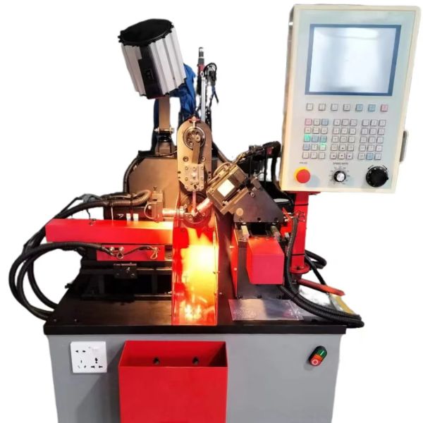 Quality Automatic CNC Wire Thread Helicoil Machine M4-M16 Spring Coiling Machine with Motor Sleeve Making Machine wholesale