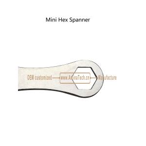 Aminatech Mini Hex Spanner 210 x 65 x10mm Accurate constructure, used for fixing