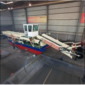 60kw Aquatic Weed Harvesting Water Hyacinth Harvester Machine Designed For