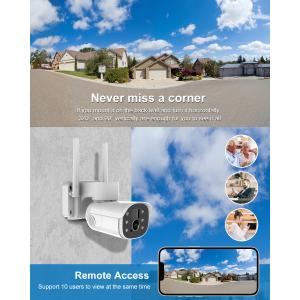 Glomarket Tuya Solar PTZ Camera Two-way Voice Intercom HD Support APP Control