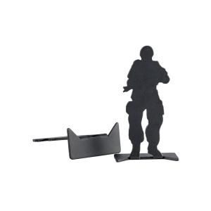 Durable 66g Shooting Target Set , Steel Shooting Targets 80mm Height