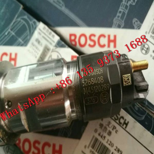 Genuine Cummins Isde Engine Fuel Injector 5268408, 0445120289