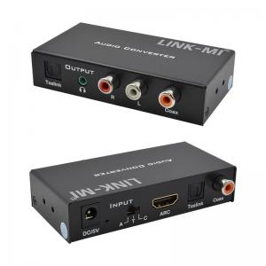 China Dac Converter Digital Analog Audio Converter Support HDMI ARC Toslink Coax Digital Audio on sale