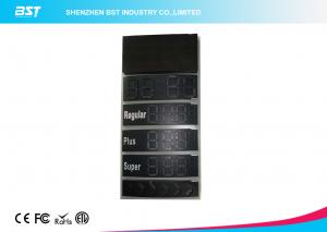 China Outdoor Waterproof 12 LED Gas Price Display With High Brightness on sale