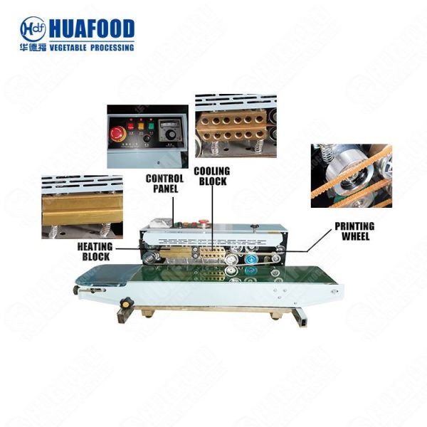 Automatic Continuous Sealing Machine With Date Printer Horizontal/Vertical