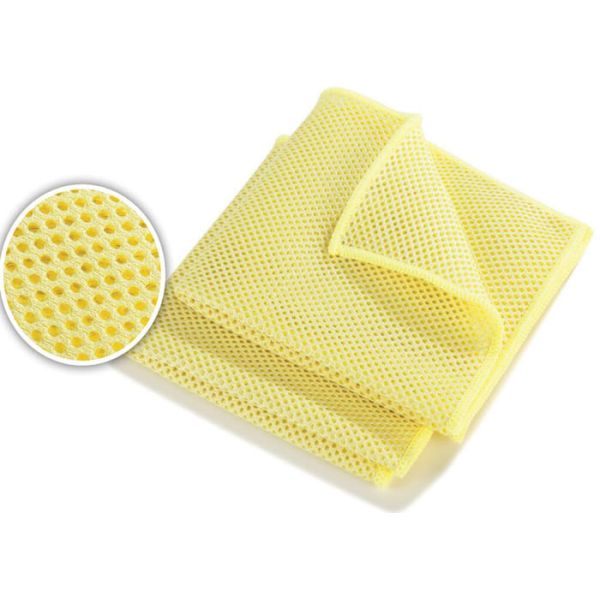 Quality Polyester Microfiber Cleaning Cloth Weft Sandwich Cloth For Kitchen wholesale
