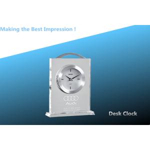 crystal clock/glass desk clock/desk clock/crystal clock/clock