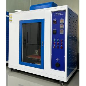 IEC 60884 Electric Glow Wire Flammability Chamber Leakage Test Machine