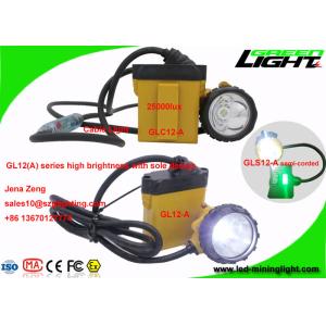 High Brightness 25000 Lux Miners Helmet Light with SOS Low Power Warning