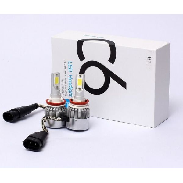 Quality 12V 36W 3800lm H3 / H4 / Car Led Replacement Headlight Bulbs Kit 6000K wholesale