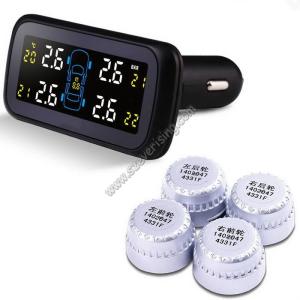 Cheap Car TPMS Pressure Monitoring System with Replaceable battery Internal Sensors for sale