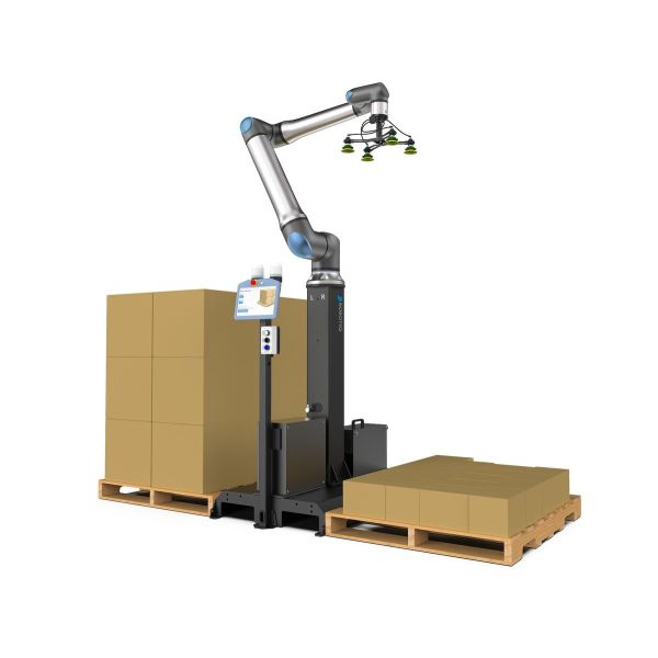 Cobot Palletizing Solution For Universal Robot UR20 With CNGBS Robotic Gripper